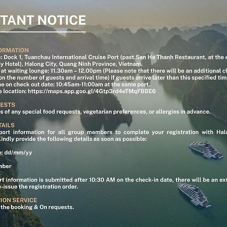 Grand Pioneers Halong Bay Cruise 1 Hotel ฮาลอง ภายนอก รูปภาพ
