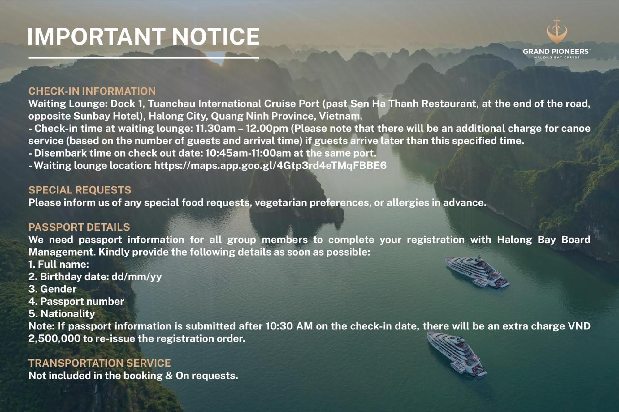 Grand Pioneers Halong Bay Cruise 1 Hotel ฮาลอง ภายนอก รูปภาพ